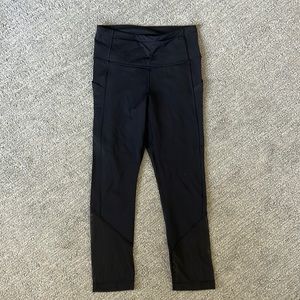 Lululemon crop high rise leggings